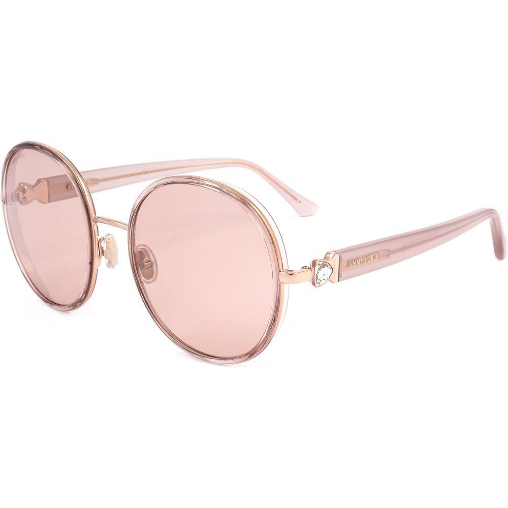 Jimmy Choo Womens Sunglasses PAM S BKU 57 20 140 GOLD NUDE