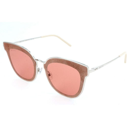 Load image into Gallery viewer, Jimmy Choo Womens Sunglasses NILE S S0J 63 12 140 SILVER BEIGE
