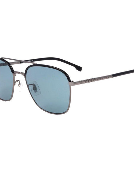 Hugo Boss Mens Sunglasses BOSS 1106 F S KJ1 58 19 145 DARK RUTHENIUM