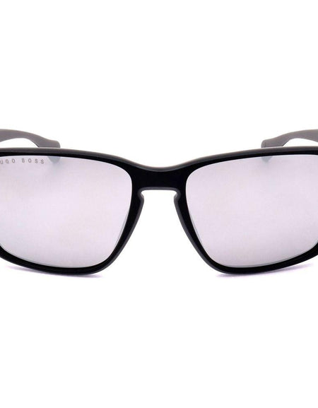 Hugo Boss Mens Sunglasses BOSS 1114 S O6W 57 18 145 MATTE BLACK GREY