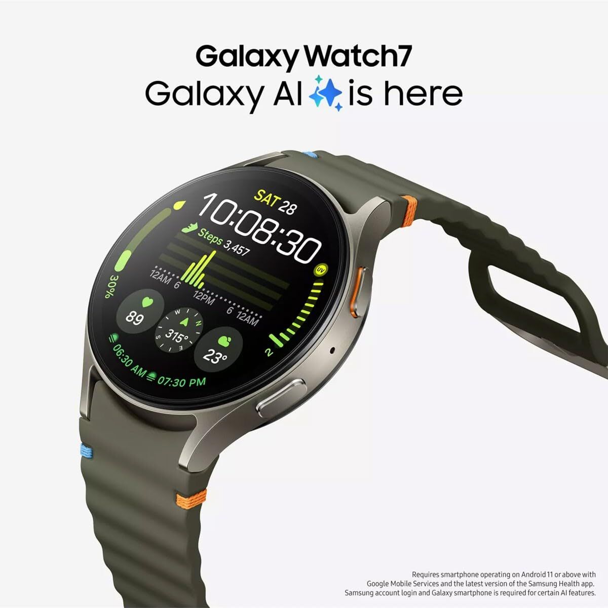 Smartwatch Samsung SM-L300NZGAPHE Green 1,3" 40 mm Ø 40 mm-13