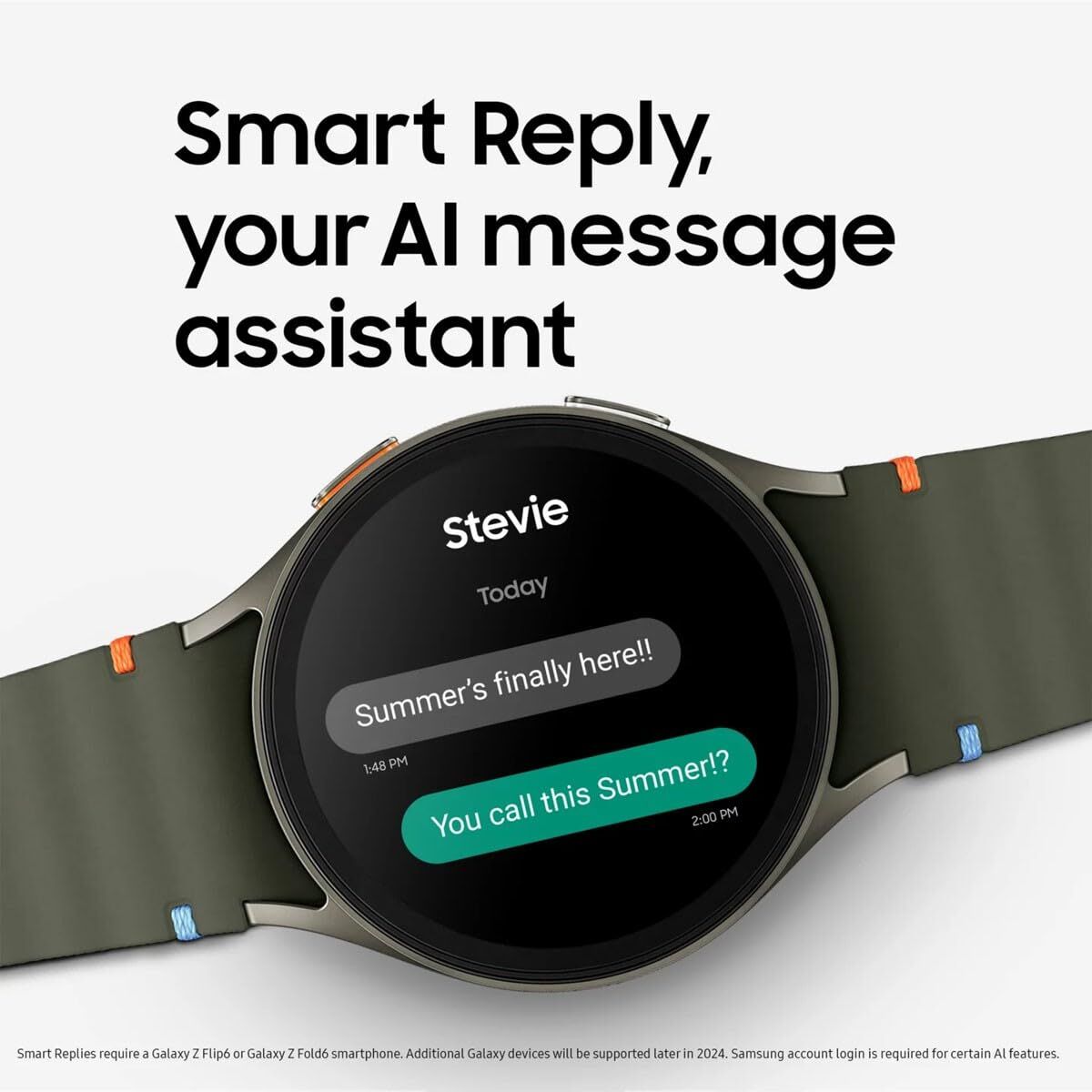 Smartwatch Samsung SM-L300NZGAPHE Green 1,3" 40 mm Ø 40 mm-12