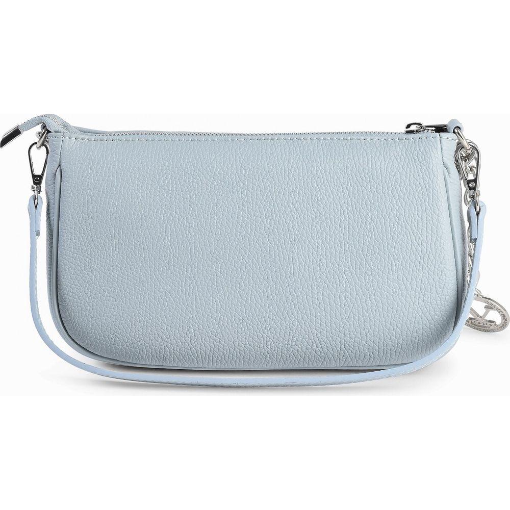 V Italia Womens Mini Bag VE1735-S DOLLARO CELESTE – Luxurious Light Blue Leather Handbag