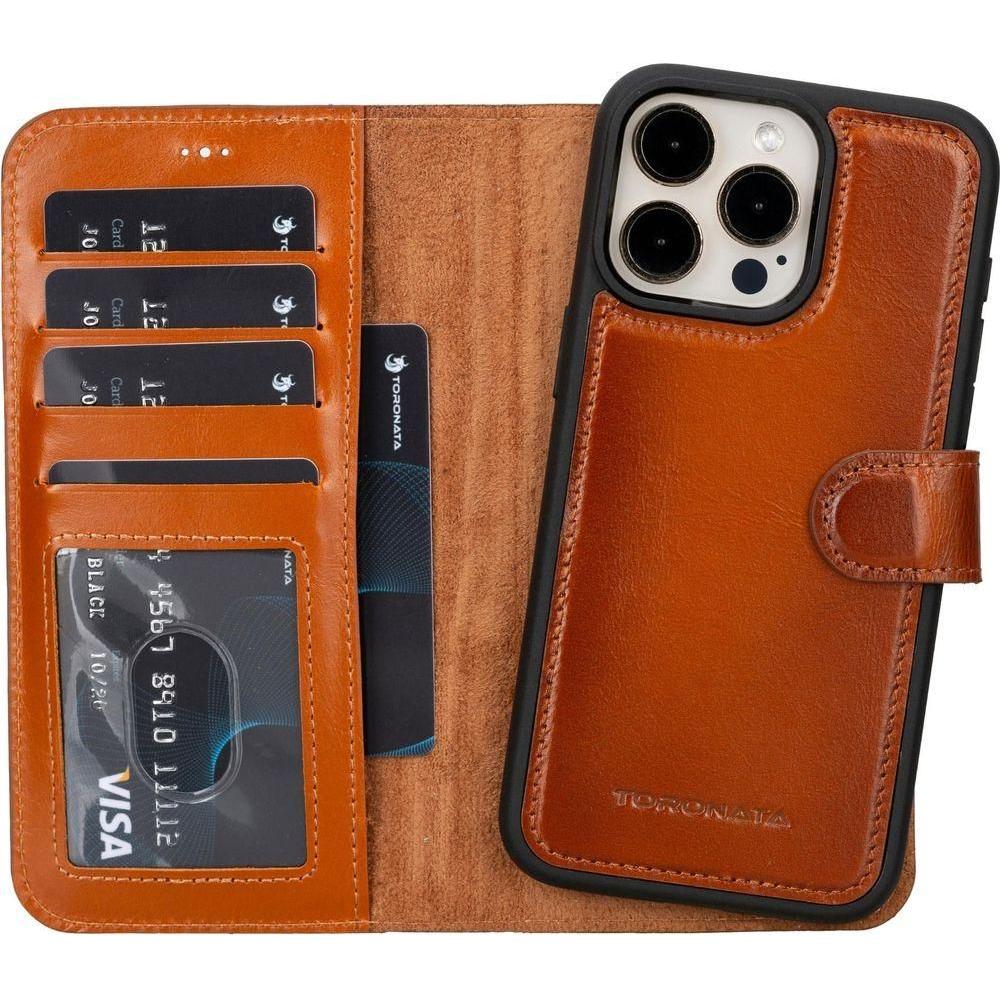 Casper iPhone 14 Series Detachable Leather Wallet Case-3