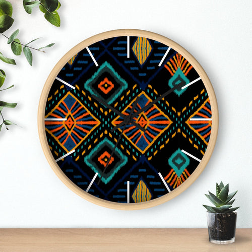 Load image into Gallery viewer, 2882Time™ Boho Tribe Geometric Clock
