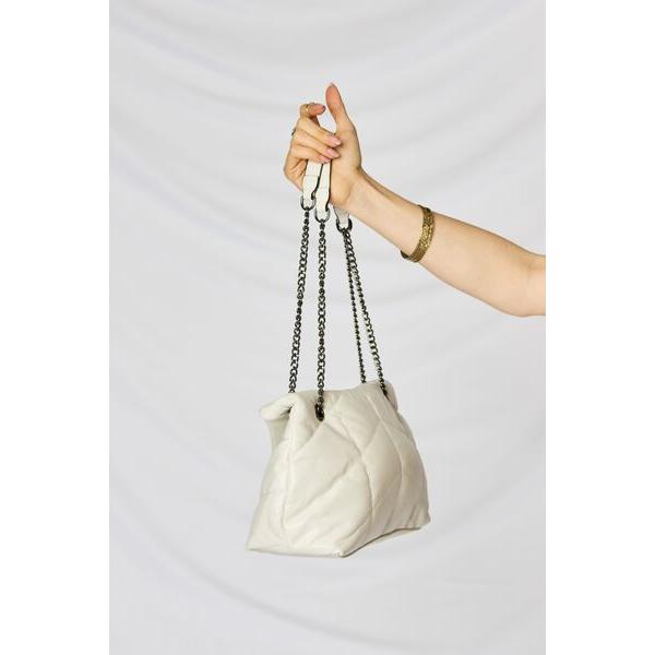 SHOMICO PU Leather Chain Handbag - A Touch of Elegance