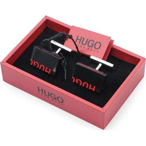 Load image into Gallery viewer, Hugo Boss Cuff Links – Black Elegance
