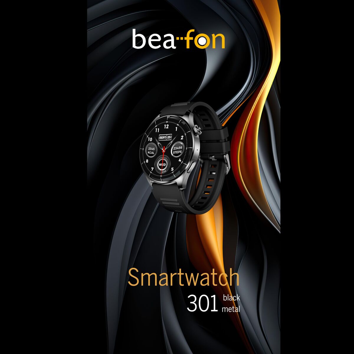 Smartwatch beafon WATCH 301 44 mm 1,45" Black-1