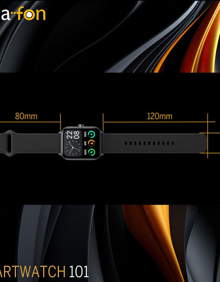 Smartwatch beafon WATCH 101 1,8" Black Grey-1