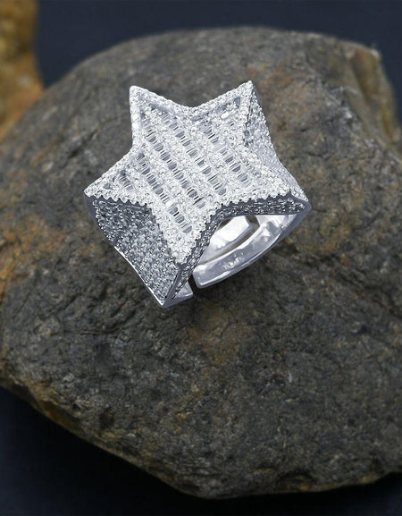 BEATIFIC 925 Silver Ring - Exquisite Elegance and Radiant Sparkle