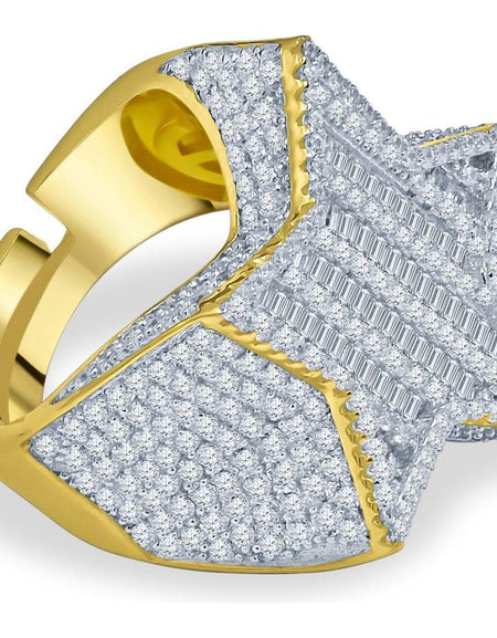 BEATIFIC 925 Silver Luxurious Bling Ring