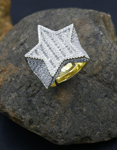 BEATIFIC 925 Silver Luxurious Bling Ring