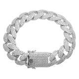 Load image into Gallery viewer, BIBELOT 6MM  Silver Cuban Bracelet | 9212501
