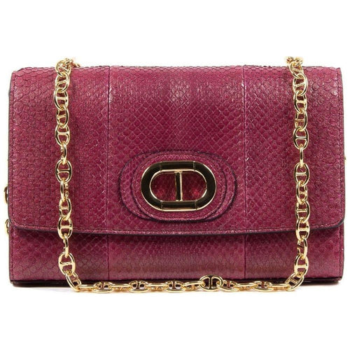 Load image into Gallery viewer, Dee Firenze Python Clutch - Exquisite Italian Craftsmanship
