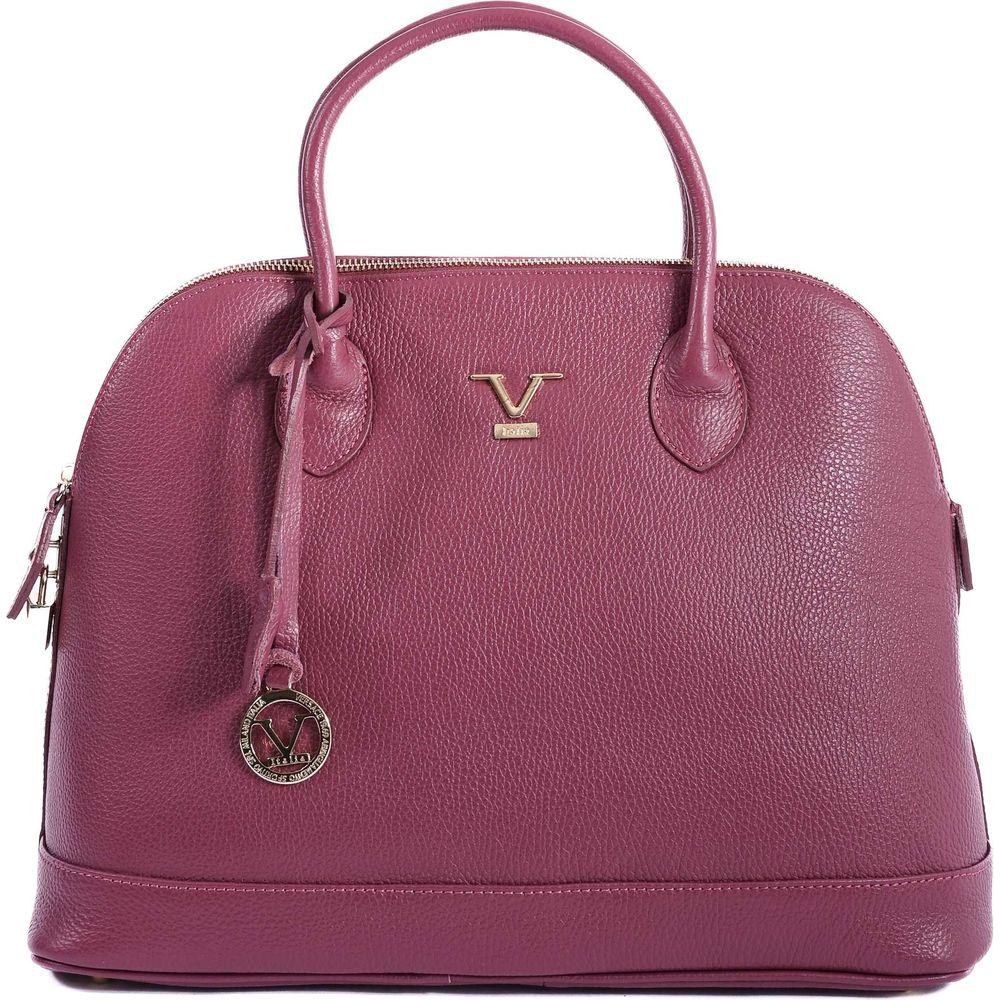 V Italia Womens Handbag Raspberry BC10880 DOLLARO PRUGNA