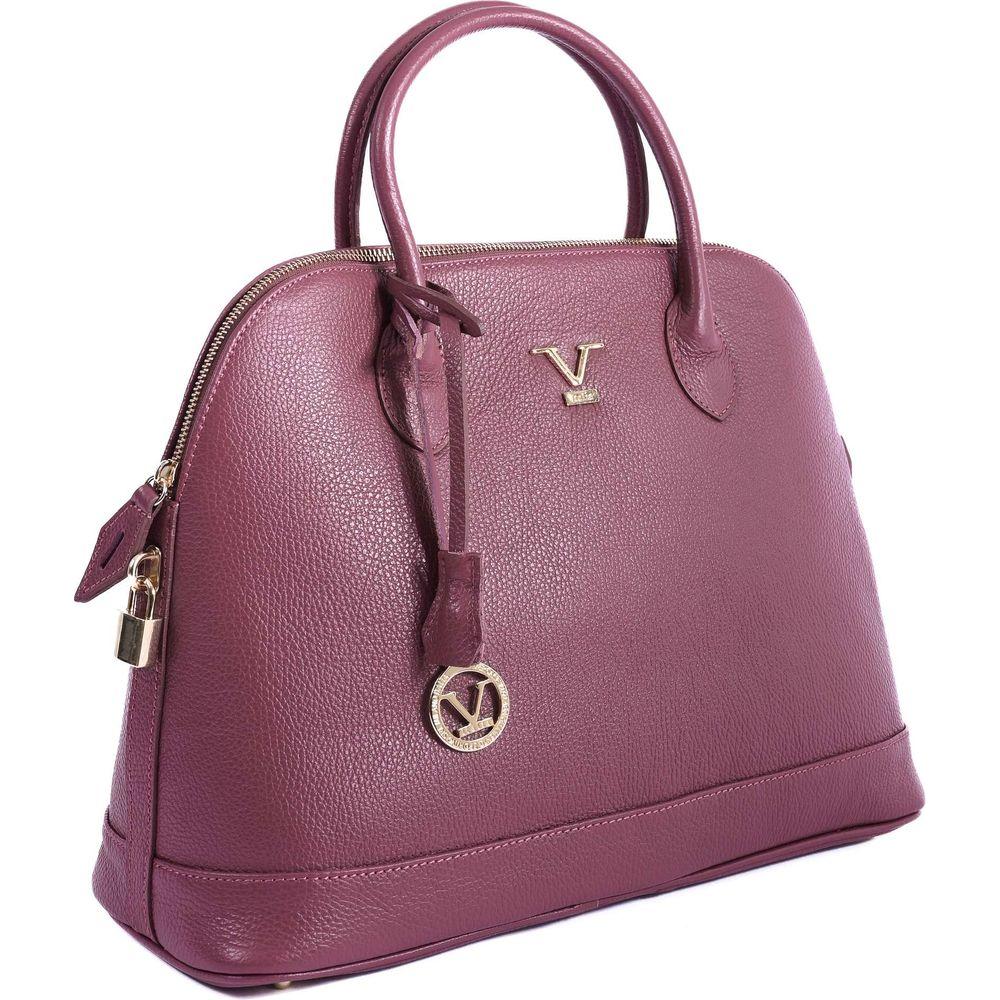 V Italia Womens Handbag Raspberry BC10880 DOLLARO PRUGNA