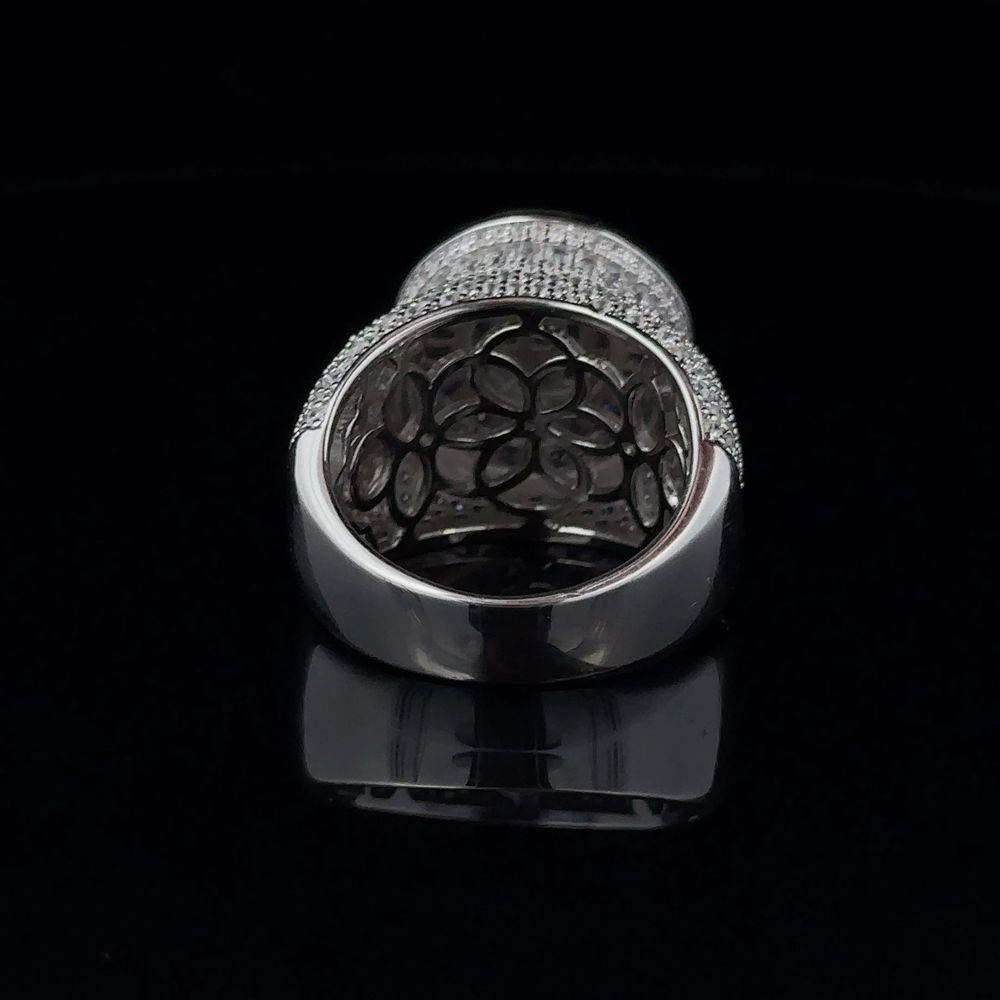 SHEEN 925 CZ RHODIUM MENS ICED OUT RING | 9222421