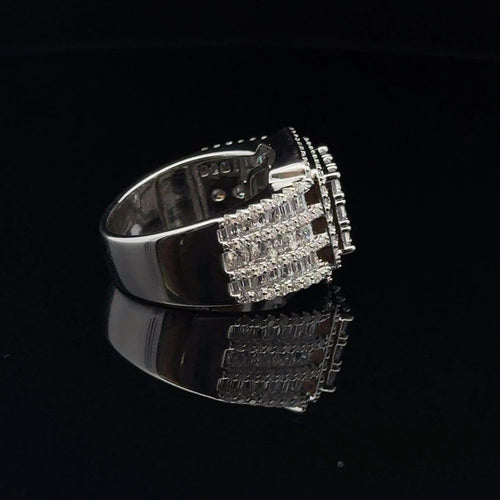 Load image into Gallery viewer, GLEAM 925 CZ MENS ICED OUT RING | 9222571
