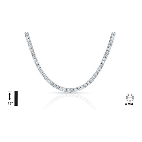 Load image into Gallery viewer, SPARKLE 3MM 925 Tennis Choker | 929771
