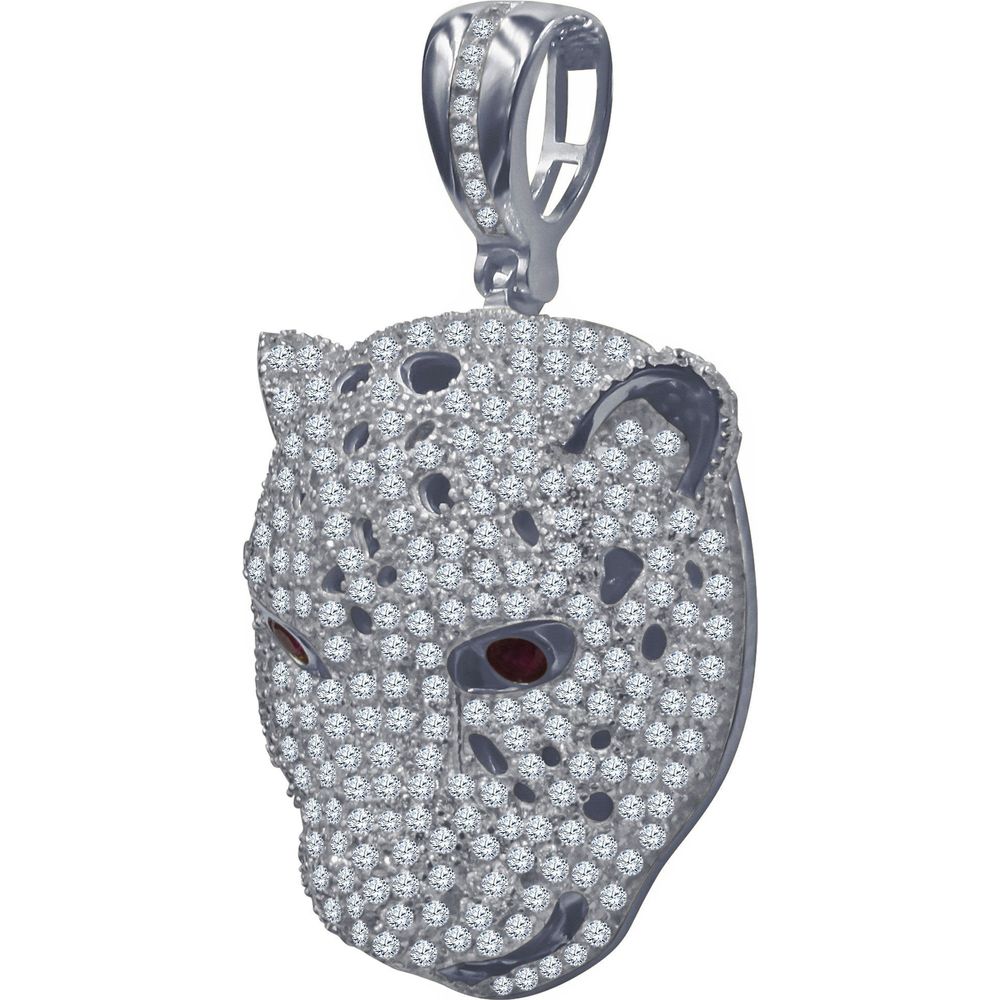 Silver Pendant with CZ Stone-929481