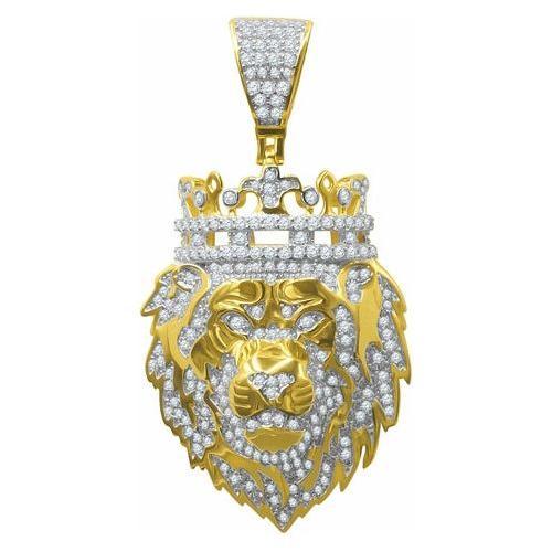 Silver Pendant with CZ Stone-929562