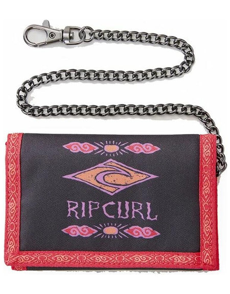 Men's Wallet Rip Curl Diamond Chain Black-0