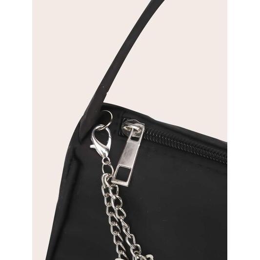 Butterfly Chain Polyester Handbag