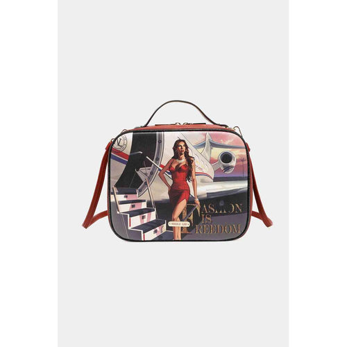 Load image into Gallery viewer, Nicole Lee USA Printed Handbag with Three Pouches - A Luxe Accessory for the Modern Woman
