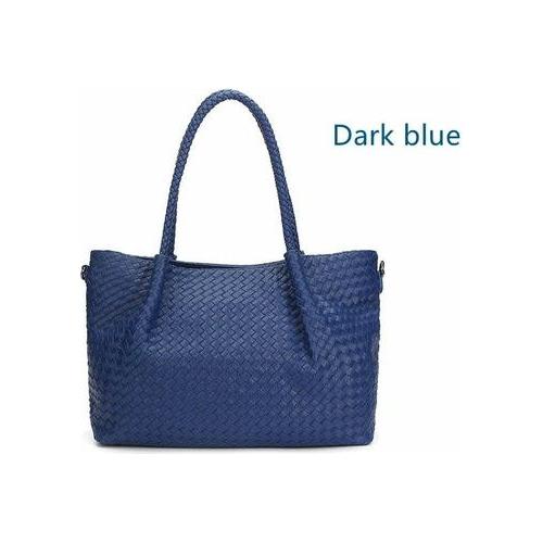 Load image into Gallery viewer, Korean Style Woven Large Capacity Portable Handbag
