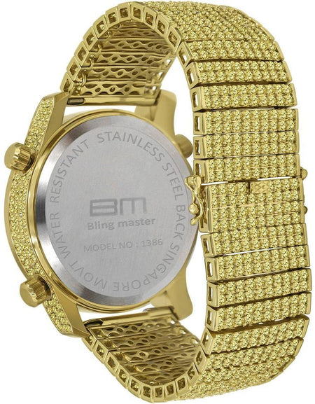 Traveller CZ Iced Out Watch: A Luxurious Timepiece for the Discerning Individual