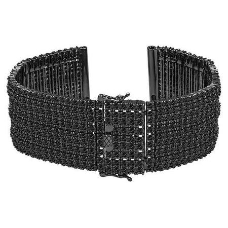 Elegant Timepieces 1.5mm Cubic Zirconia CZ Watch Band - A Touch of Luxury