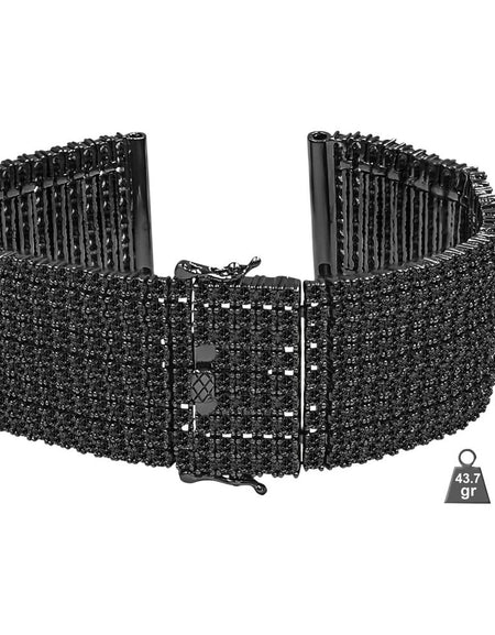 Elegant Timepieces 1.5mm Cubic Zirconia CZ Watch Band - A Touch of Luxury