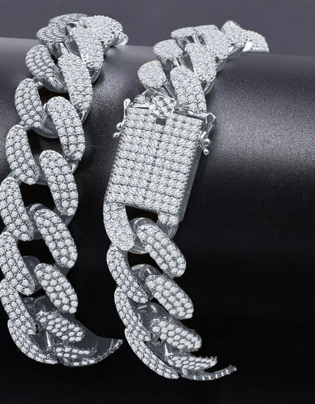 STALLION 18 MM Cuban Chain: A Masterpiece of Luxury and Craftsmanship