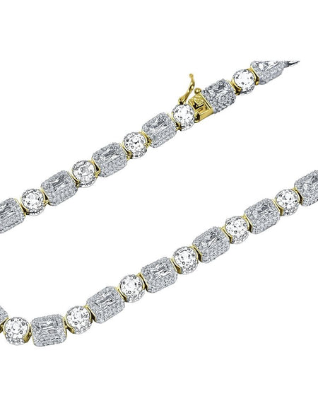 Ghost CZ Chain - Luxe Elegance in Silver