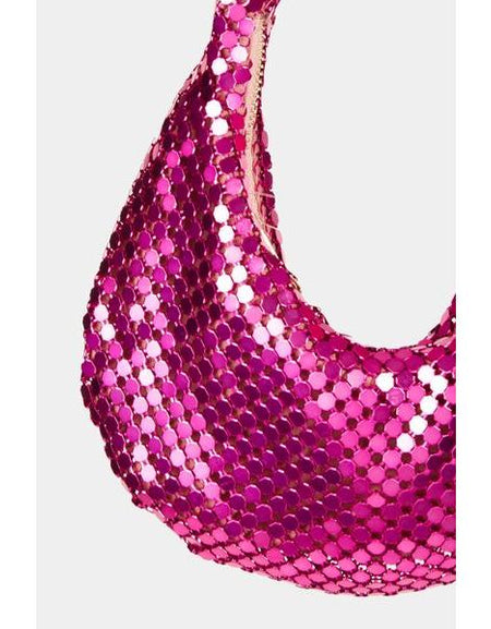 Fame Sequin Disc Handbag: Dazzling Elegance Defined