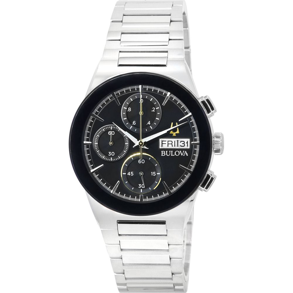 Bulova Millennia Modern Chronograph Black Dial Quartz Men's Watch