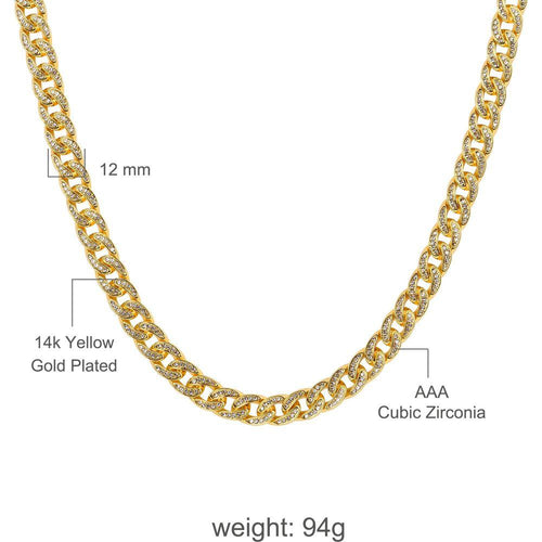 Load image into Gallery viewer, CREW BM 13 MM Cuban Chain  | 970712
