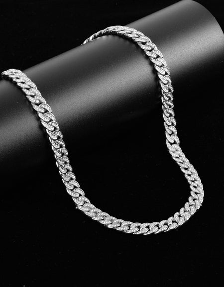 Bling Master CREW 8 MM Cuban Chain - Exquisite Luxury Accessory