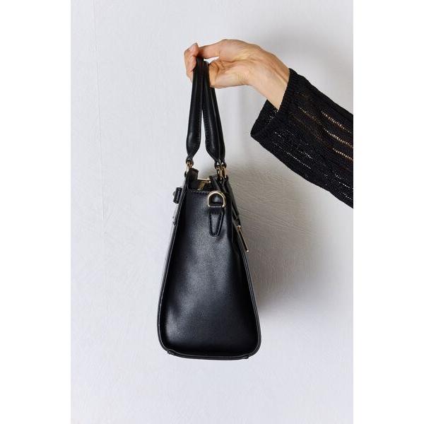 David Jones Texture PU Leather Handbag - Elevate Your Elegance