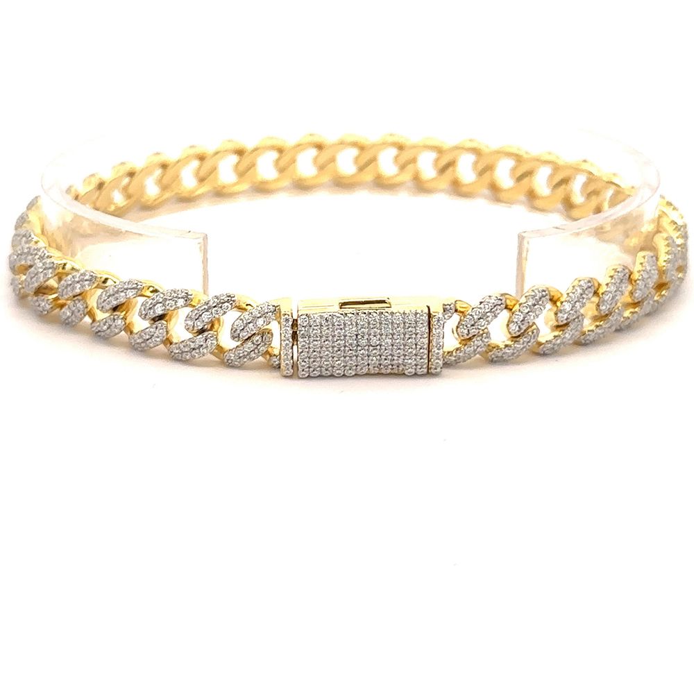 BIBELOT 6MM  925 Silver Cuban Bracelet | 9221722