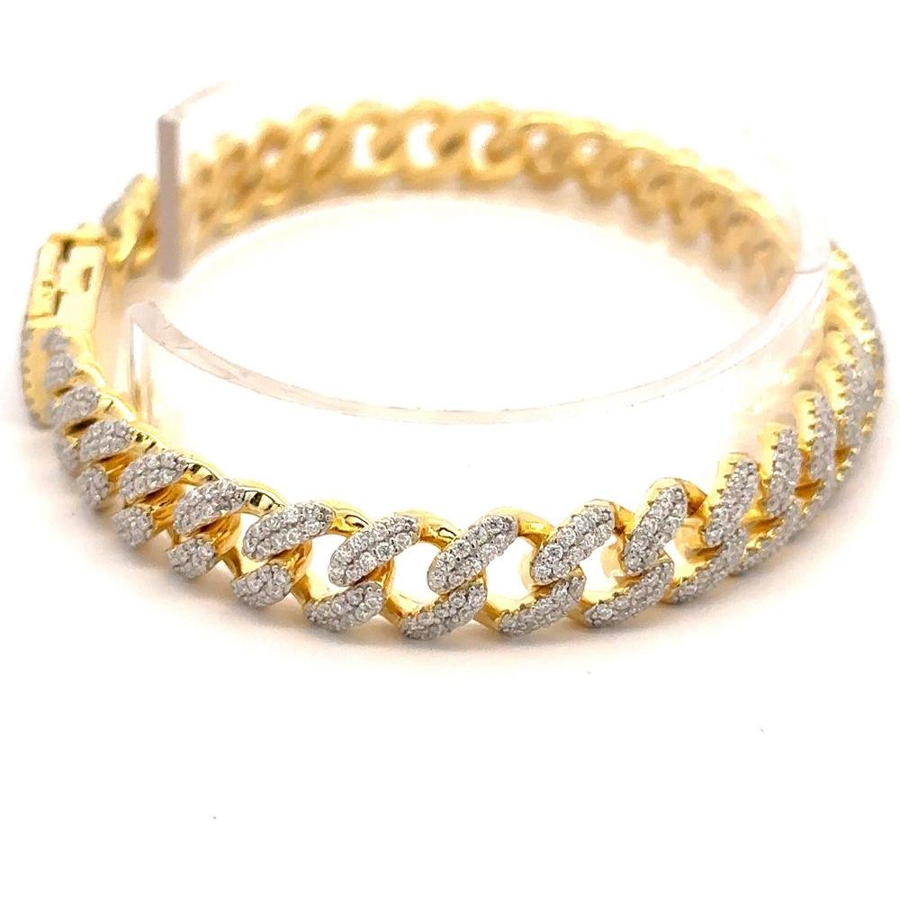 QUINOXITE 8MM STERLING SILVER CUBAN BRACELET | 9221932