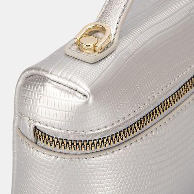 David Jones Textured PU Leather Handbag