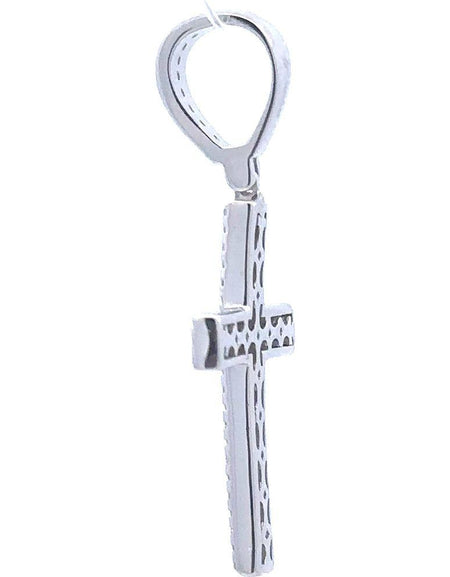 ORENDA Regal Pride CZ Rhodium Pendant: A Touch of Majesty