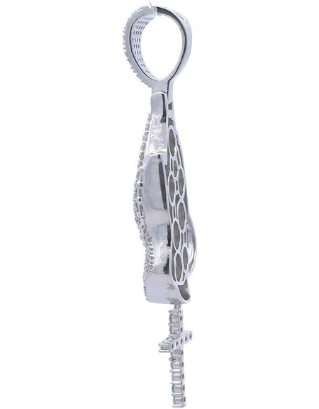 PHAEDEROUN Majestic Elegance Rhodium Pendant