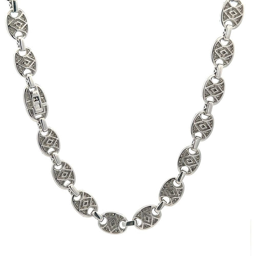 Load image into Gallery viewer, ORACULAR 4.63 CTW RHODIUM MOISSANITE ICED OUT CHAIN  |  996491
