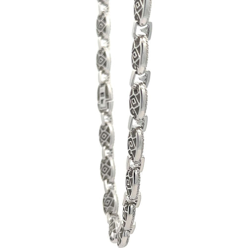 Load image into Gallery viewer, ORACULAR 4.63 CTW RHODIUM MOISSANITE ICED OUT CHAIN  |  996491
