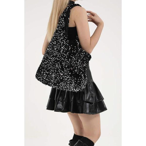 Load image into Gallery viewer, Luxurious Sequin Polyester Handbag
