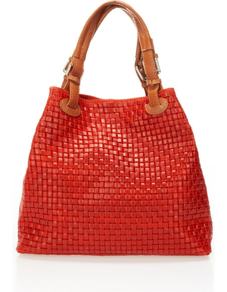 ARIA RED Women's Handbag – A Masterpiece of Italian Design