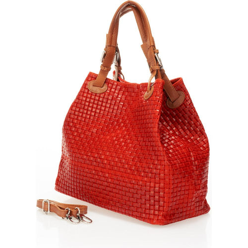 Load image into Gallery viewer, ARIA RED Women&#39;s Handbag – A Masterpiece of Italian Design
