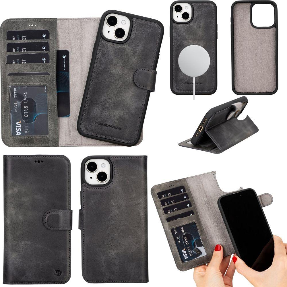 Casper Leather iPhone 14 Plus Wallet Case | MagSafe-8